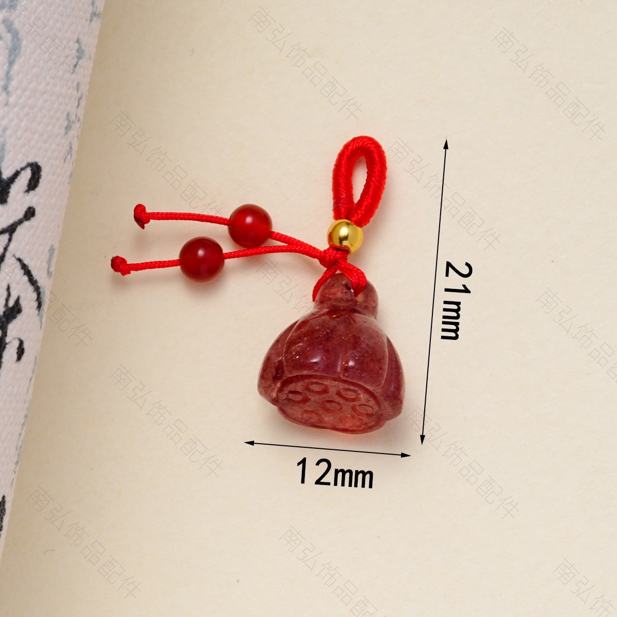 Bodhi pequeño yoyo flores rosetas tulipanes pequeñas flores pequeñas gotas pulsera collar muguet diy accesorios Specification image