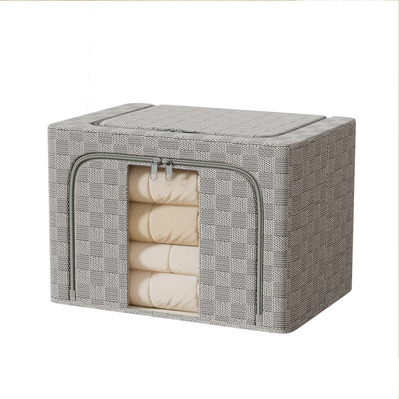 Storage box, home storage and organization box, clothes, quilts, folding storage wonder, large storage cabinet, super large capacity Item Picture