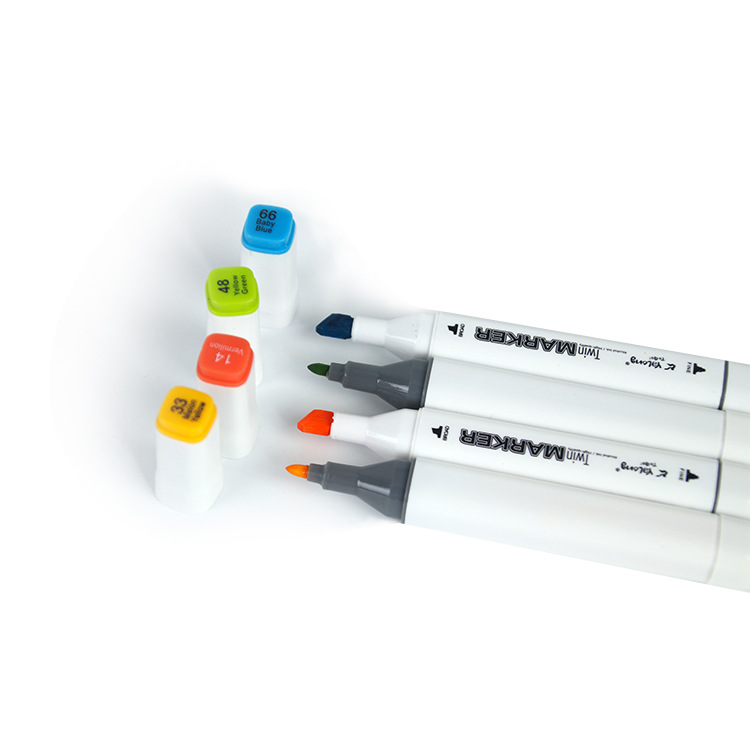 Yalong highlighter marker pens, high-quality highlighter markers, are selling well in Asia's foreign trade Specification image