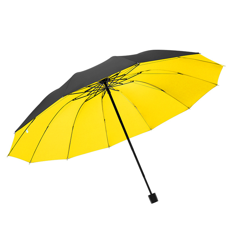 Manual umbrellas are enlarged, thickened and reinforced to prevent heavy rain. Folding umbrellas are suitable for both weather and rain. Women's wholesale and customized sunshades are durable Item Picture