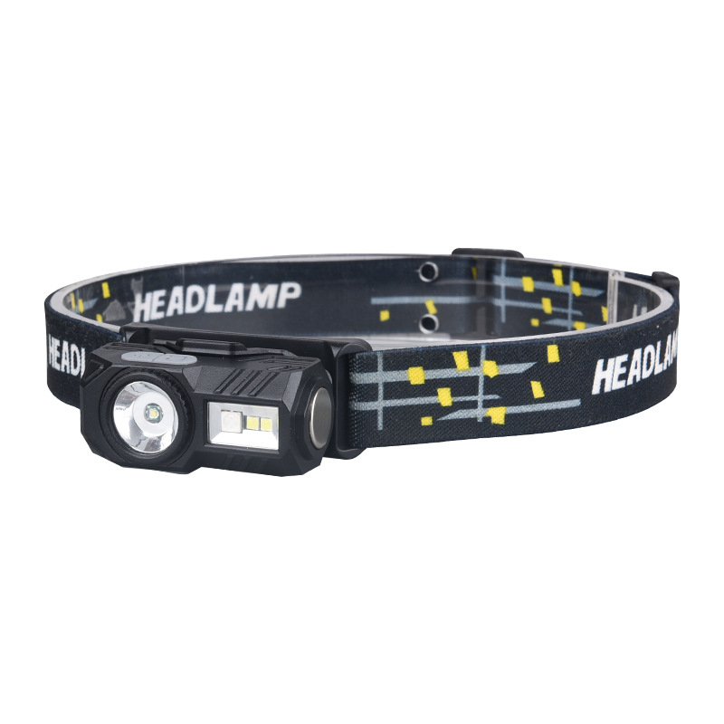 T131 Light sensor headlamp USB charging night fishing lamp Running cap clipper headlamp Wearing dual-purpose four-source LED headlamp Application Scenario
