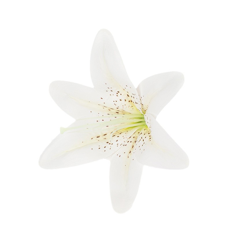 4公分玫瑰花头/玫瑰/花杆/竹木/电镀玫瑰花白底实物图