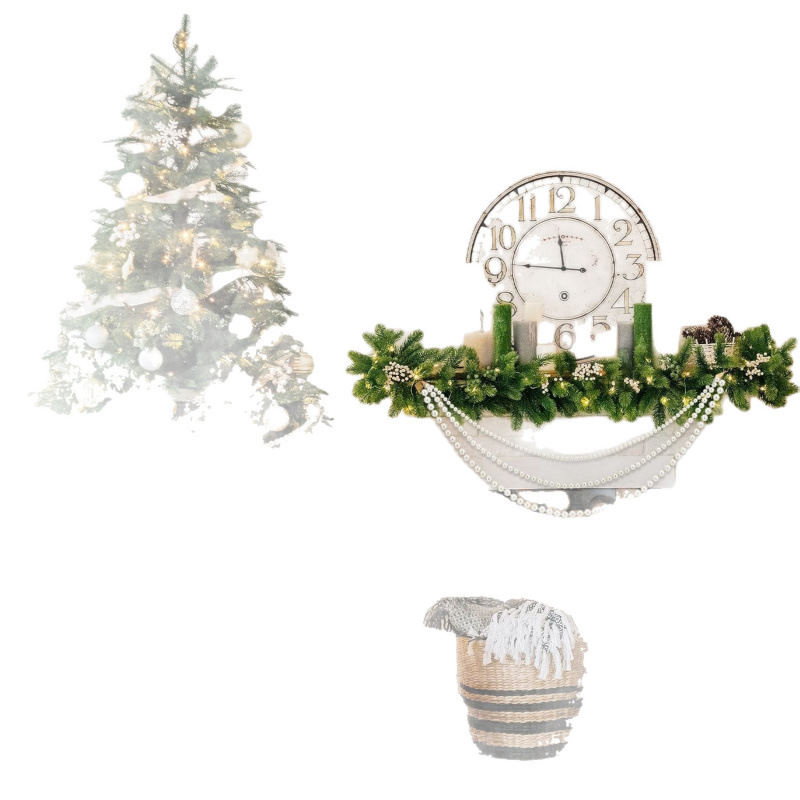 Decoración transfronteriza de navidad colgante de árbol de navidad adornos de perlas de navidad adornos de guirnalda de perlas adornos de perlas Item Picture