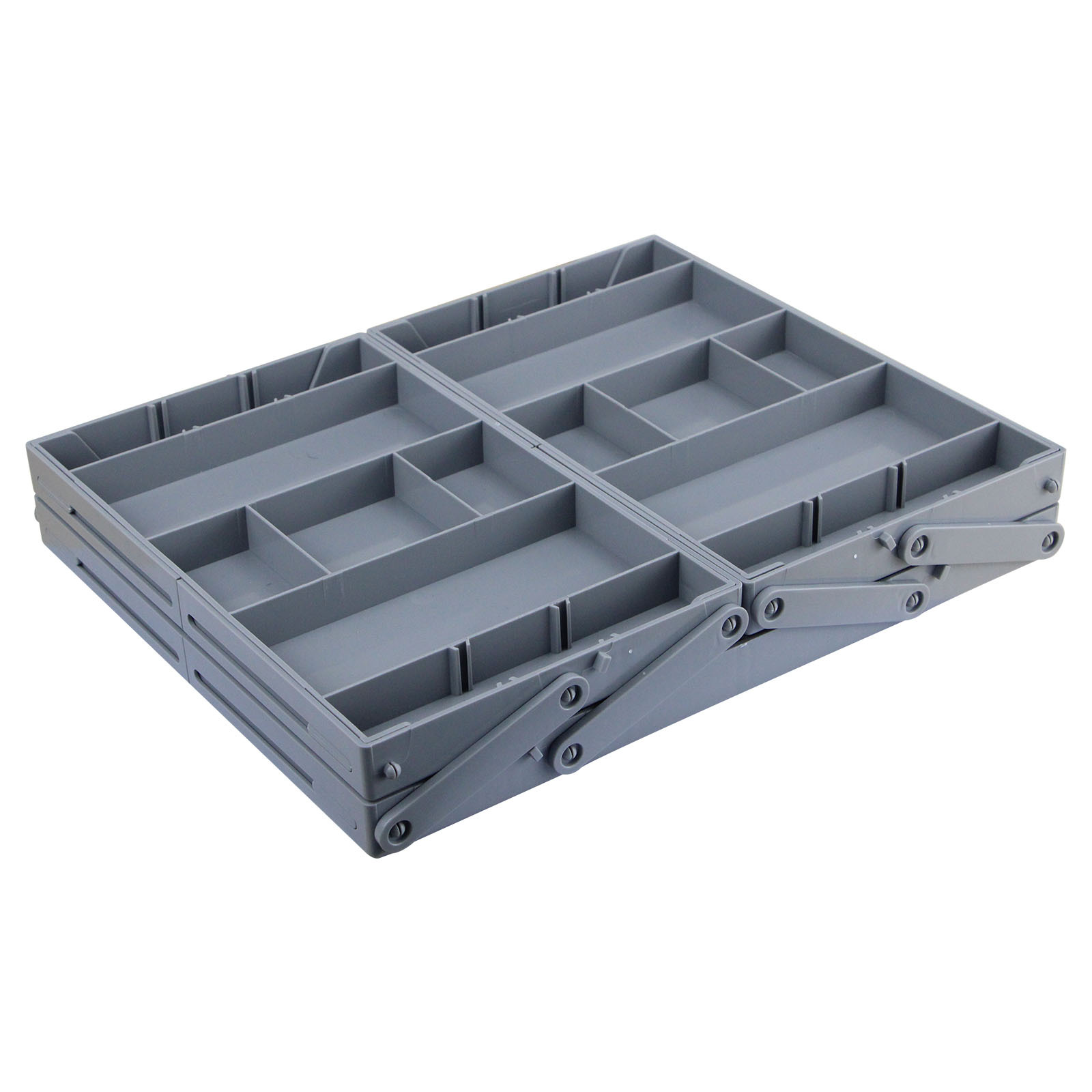 Foldable kitchen storage box, dressing table, jewelry and cosmetics drawer organizer Item Picture
