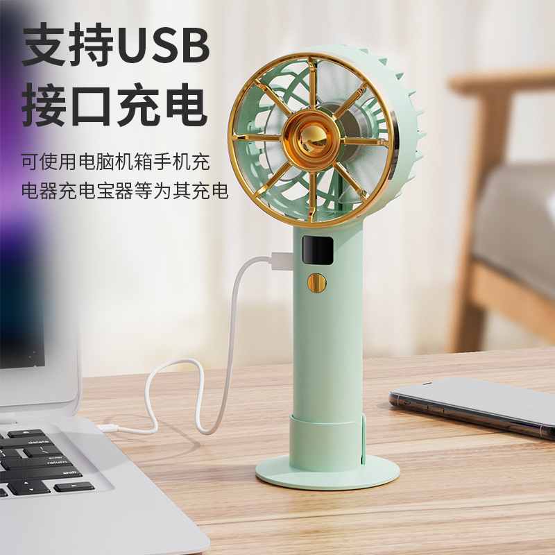 手持小风扇/小风扇/小风扇学生挂脖户外/暴力风扇/空气循环扇细节图