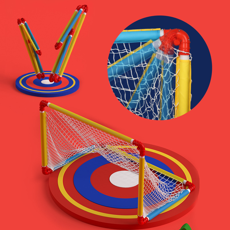 Folding football doors, children's football playing toys, portable gantry frames, kindergarten outdoor sports, early education, parent-child wholesale Application Scenario