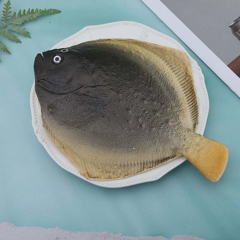 树脂鱼热带海洋沙滩风观赏鱼装饰鱼类+鱼15cm