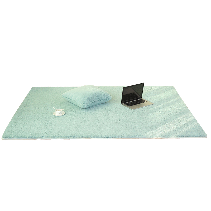 New style of light luxury floor mat, bedroom tatami, bedside carpet, living room imitation rabbit fur, and bedside blanket Item Picture