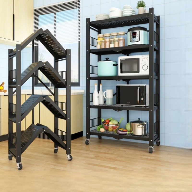 Multi-functional non-drilling perforated board storage rack, grey metal storage rack, clothing organization and storage supplies Specification image