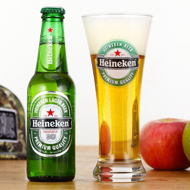 Heineken 250ml*6 bottles of Classic Yellow Beer Craft Whole Wheat Brewed Beer, whole case wholesale