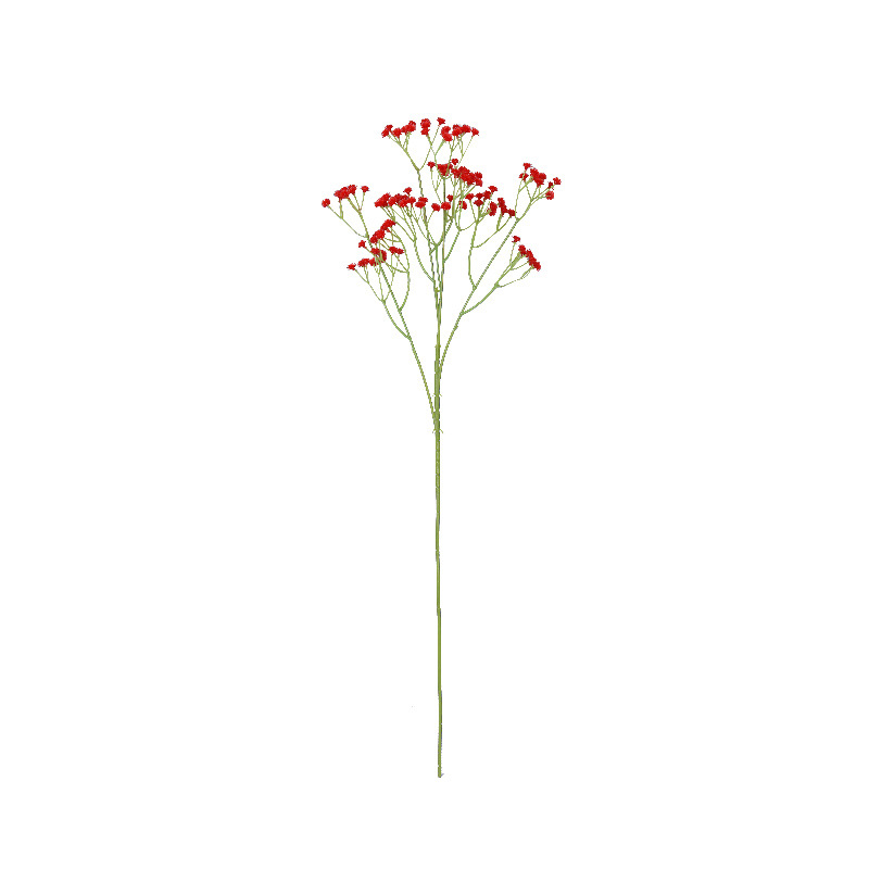 Artificial baby's breath soft rubber artificial flower wedding decoration, hand-held plastic baby's breath artificial flower wholesale Item Picture