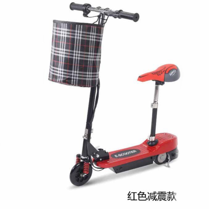 外贸流行小冲浪成人迷你代步车 两轮便携可折叠小型电动滑板车产品图