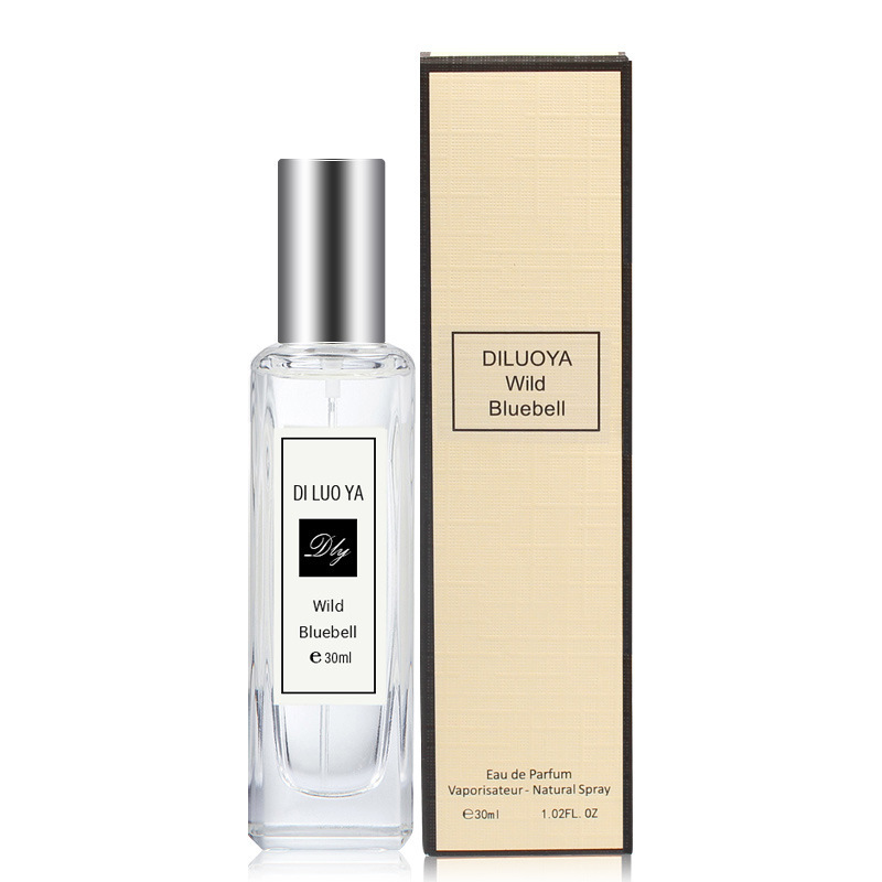 The popular online product, Tiroya Blue Wind Chime Sage Sea Salt Women's Perfume, Student Long-lasting Light Fragrance Refreshing Water 30ml Item Picture