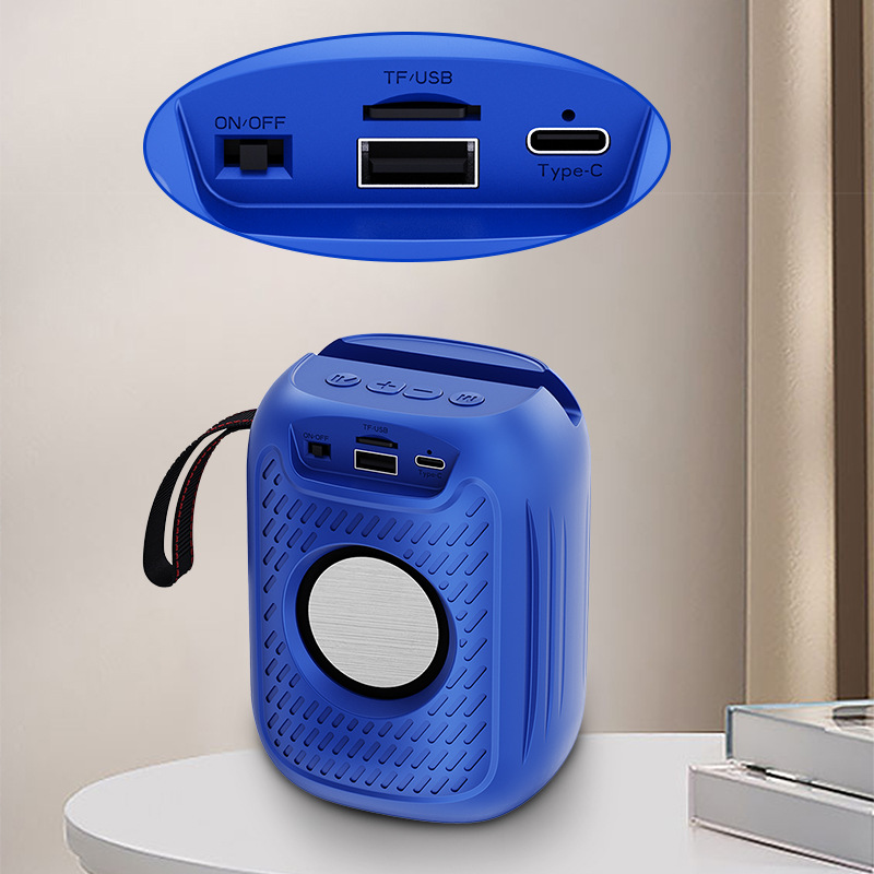 2025 New Bluetooth speaker, small outdoor music player, Cross-border player, improve sound quality, Bluetooth speaker gift details Picture