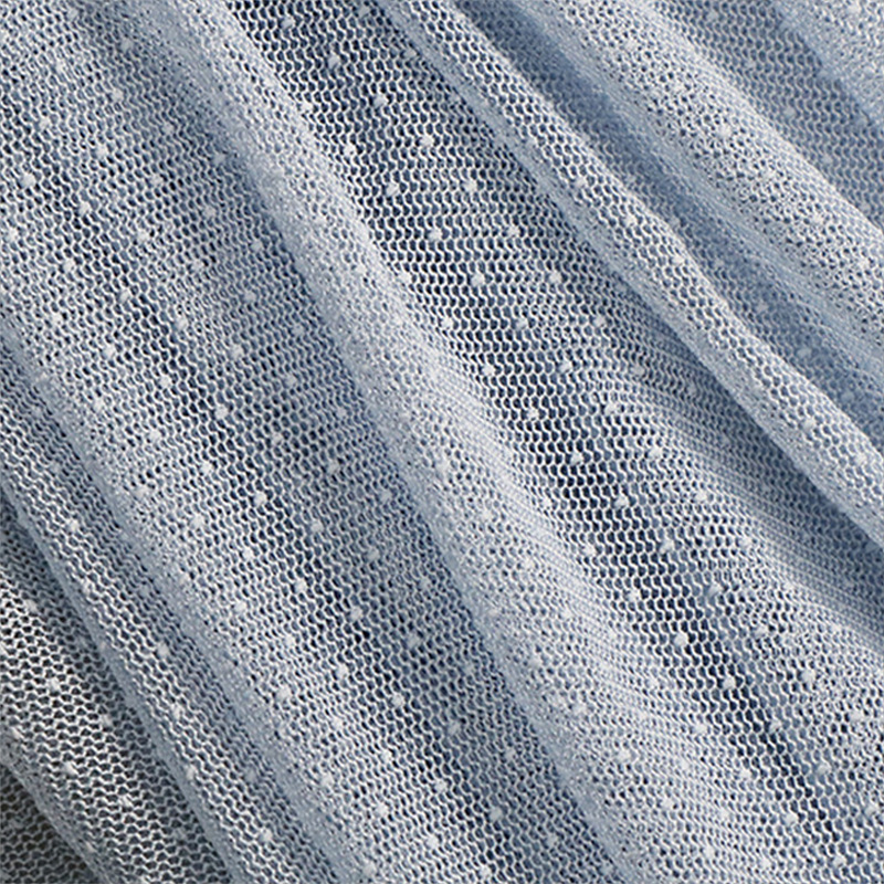 厂家批发加密波点网纱 公主裙纱裙连衣裙婚纱礼服婚庆装饰软网纱