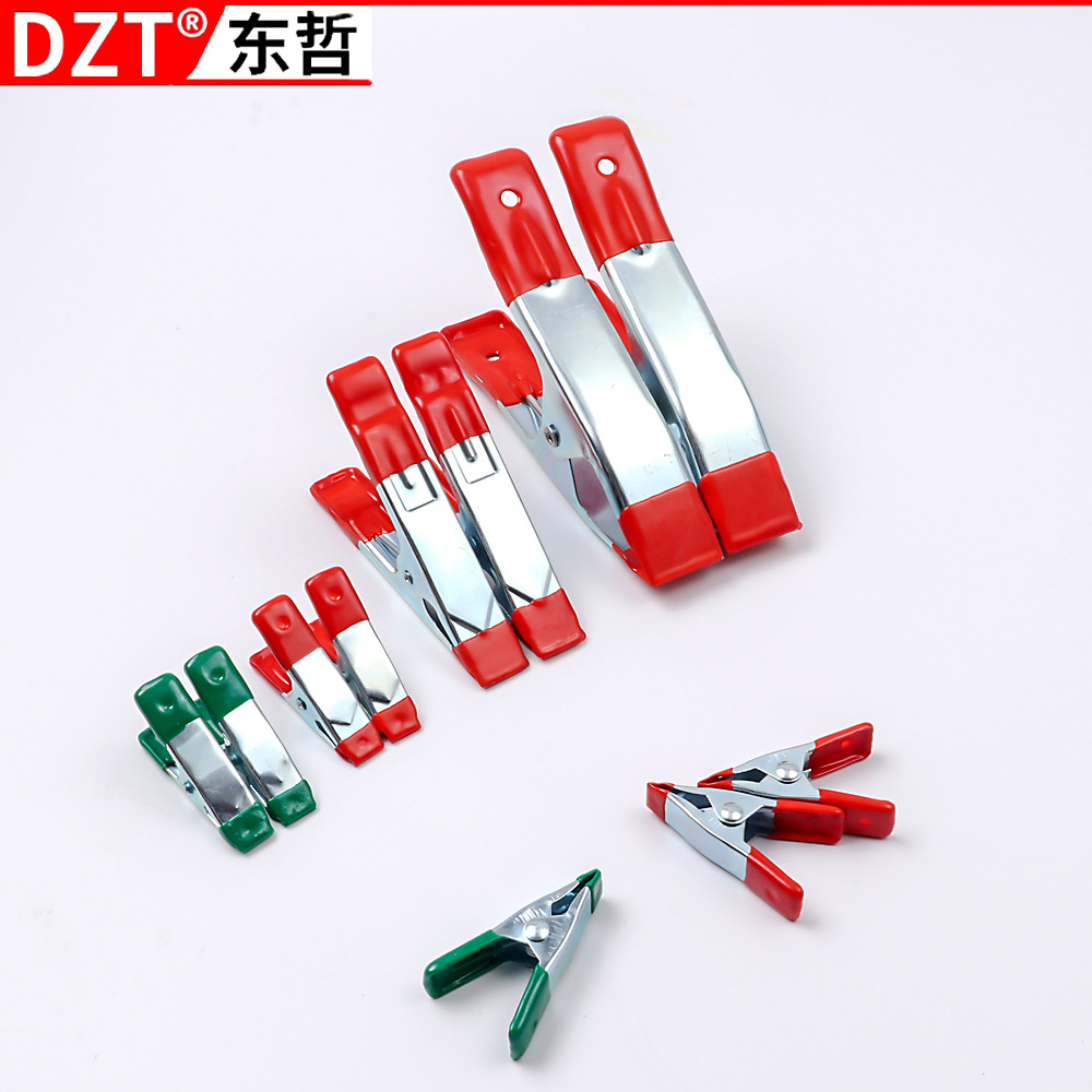 Multi-purpose iron sheet clamp, spring tent, crocodile clamp, 2-inch / 4-inch / 6-inch pointed-mouth type multi-functional woodworking A clamp Application Scenario
