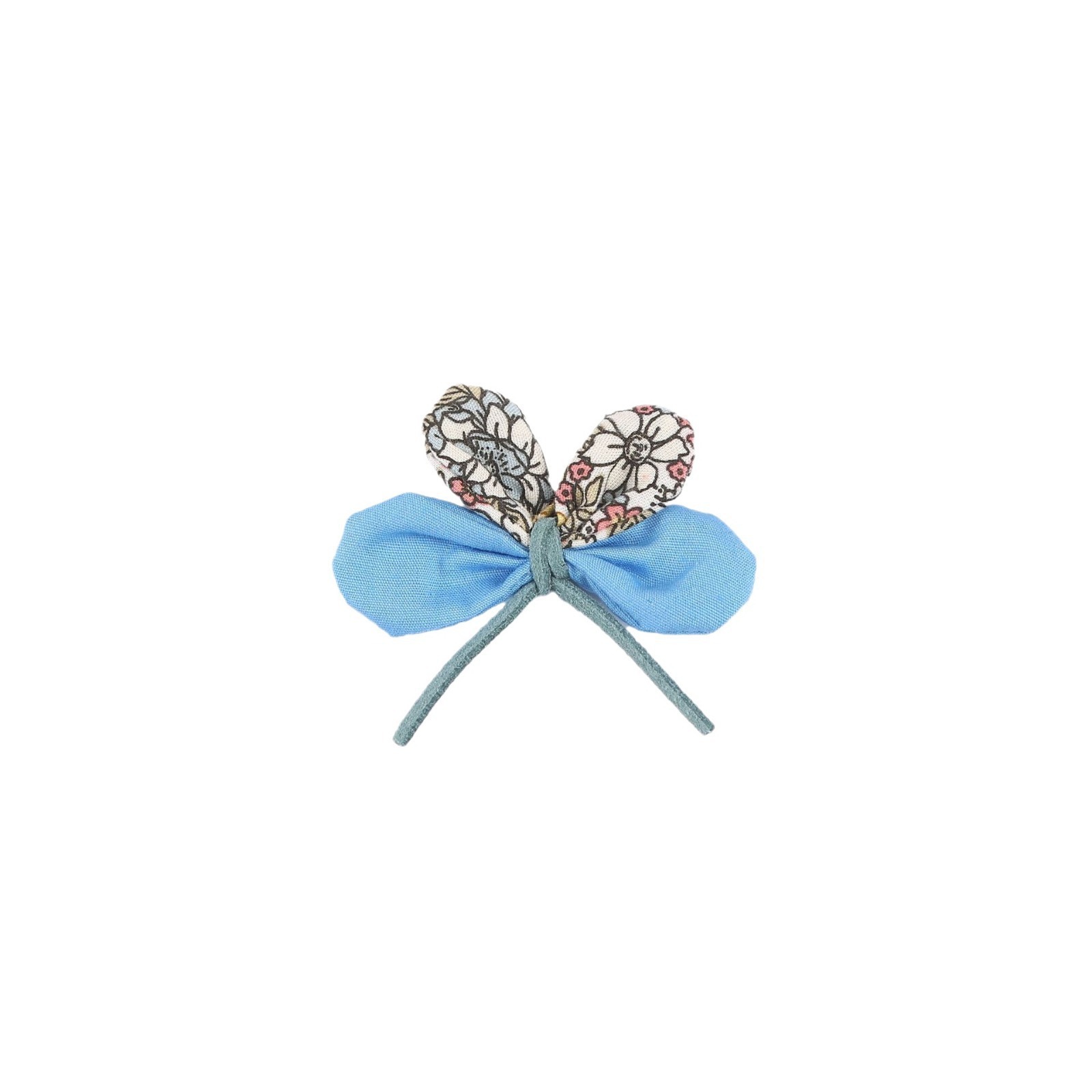 Korean-style fresh and delicate fabric floral butterfly webbing shoes, hats, clothing, children's headwear, DIY accessories and accessories, five-petal flowers Item Picture
