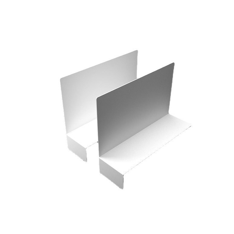 Pharmaceutical warehouse partition boards, storage shelf isolation boards, supermarket partition protection bars, label plates, plastic partition boards, warehouse goods limit plates, shelf material zoning partitions, supermarket goods sorting and blocking, plastic accessories Item Picture