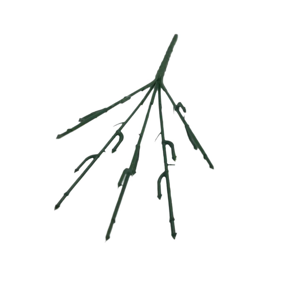 白桦树树叶/人造仿真树/仿真榕树枝/微缩树桩古树/人造花大的白底实物图