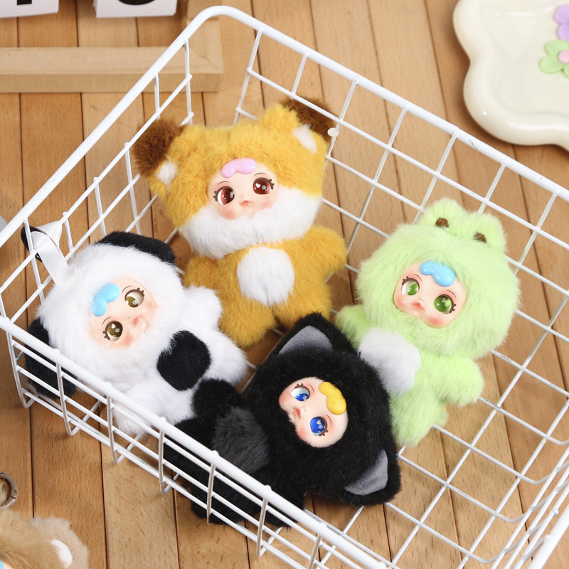 Douyin's popular DUDU animal party pendant, plush blind box, girls' room bedroom decoration, children's toy Specification image