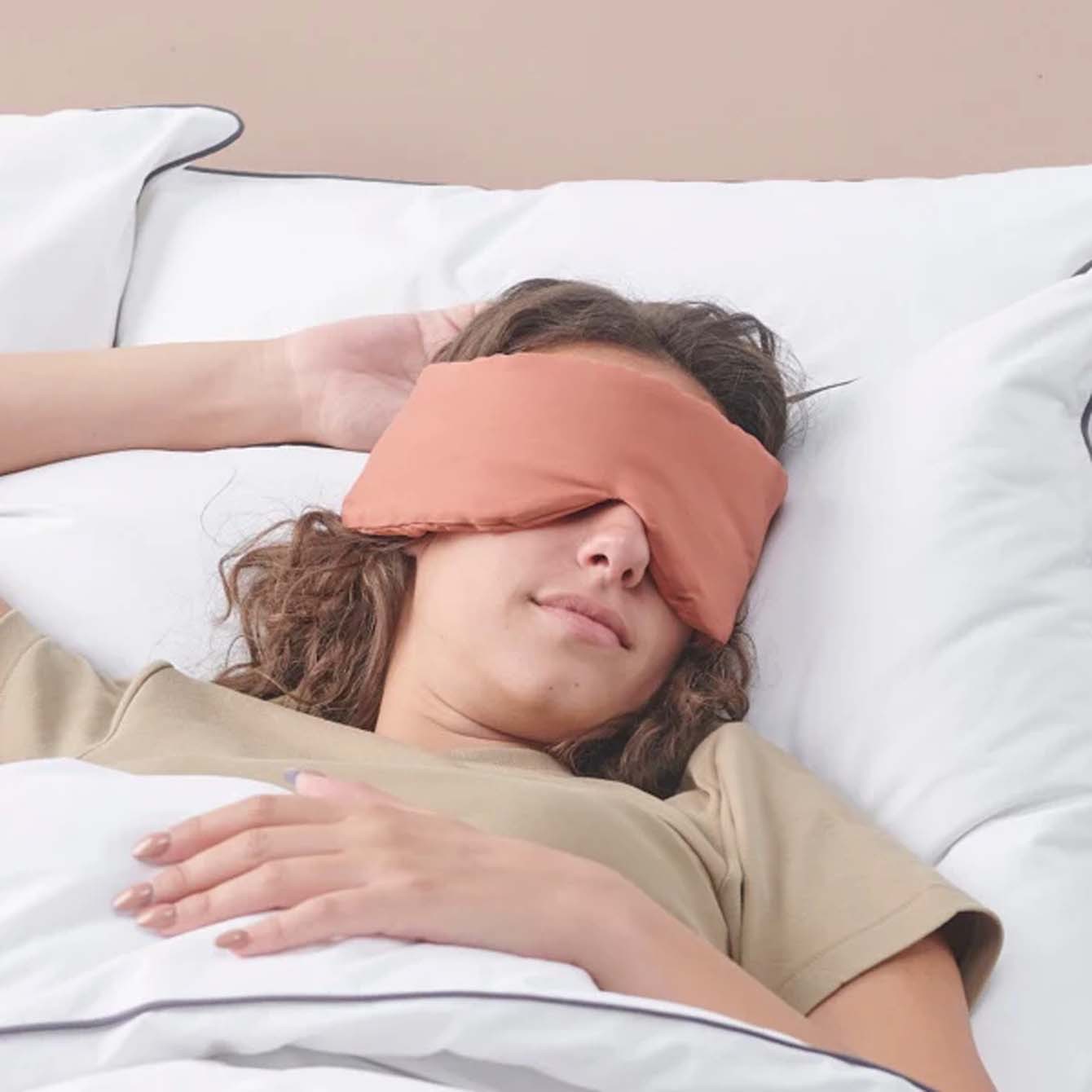 跨境热卖纯色松紧可调节遮光眼罩旅行出差睡眠柔软透气护眼眼罩