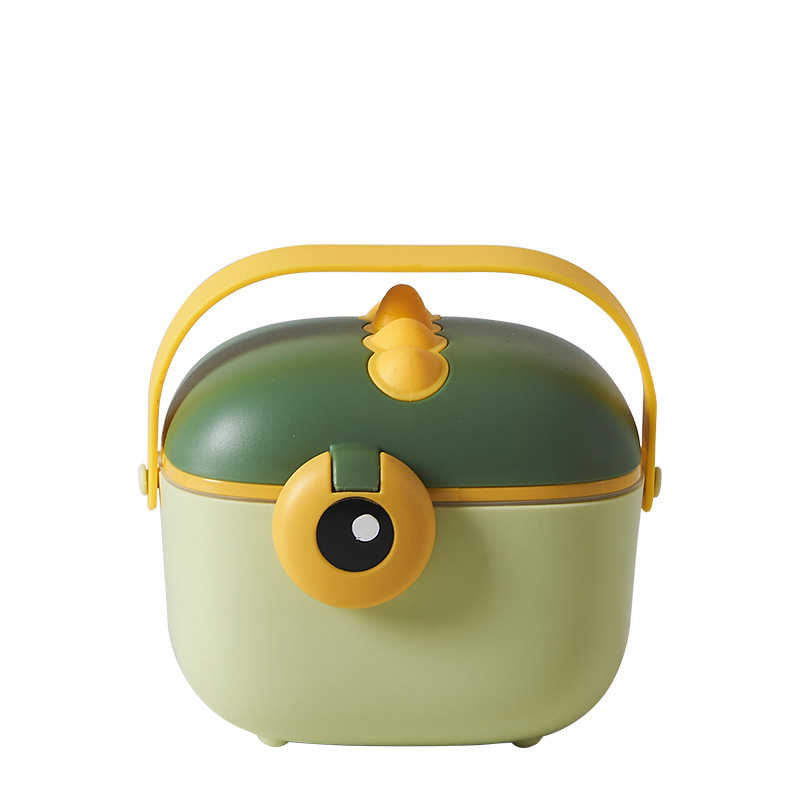 Baby milk powder box, portable hand-held for going out, large-capacity milk powder sealed storage box, complementary food box, rice powder box Item Picture