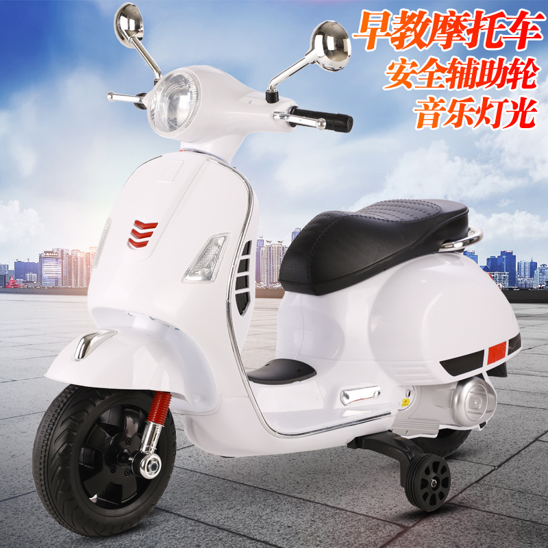 儿童电动摩托车三轮电瓶车可坐人充电玩具车motorbike遥控详情图4