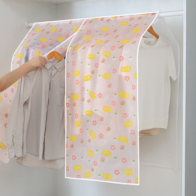 Pvc Material Dust Cover For Clothes, Large Size Can Hold Multiple Pieces Of Clothing, And Customization Is Supported details Picture