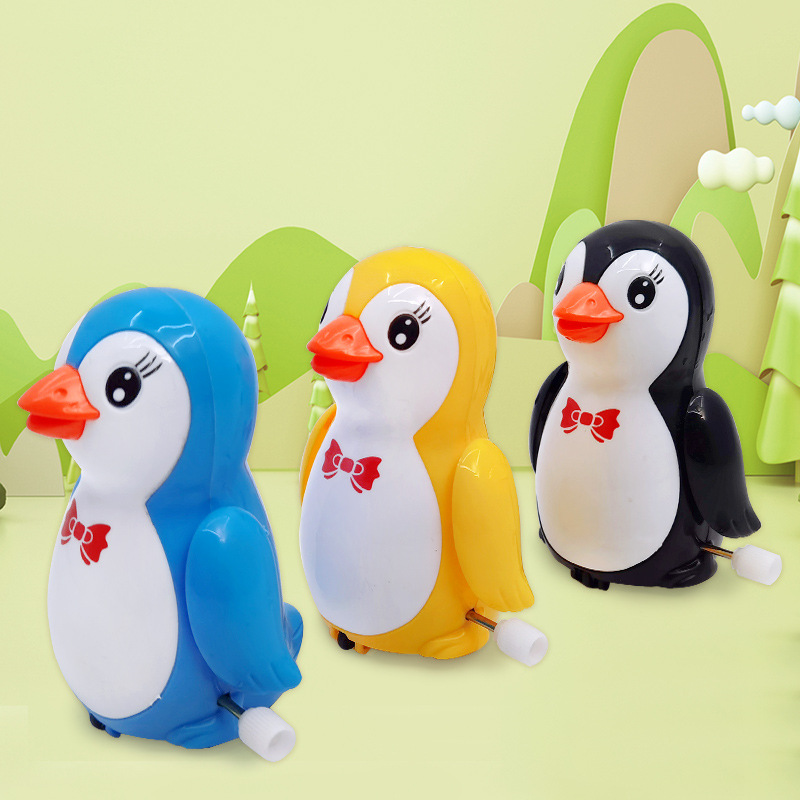 Chain Penguin spring toys, kindergarten gifts, educational hot sale, children's night market street stalls, wholesale from the manufacturer Specification image