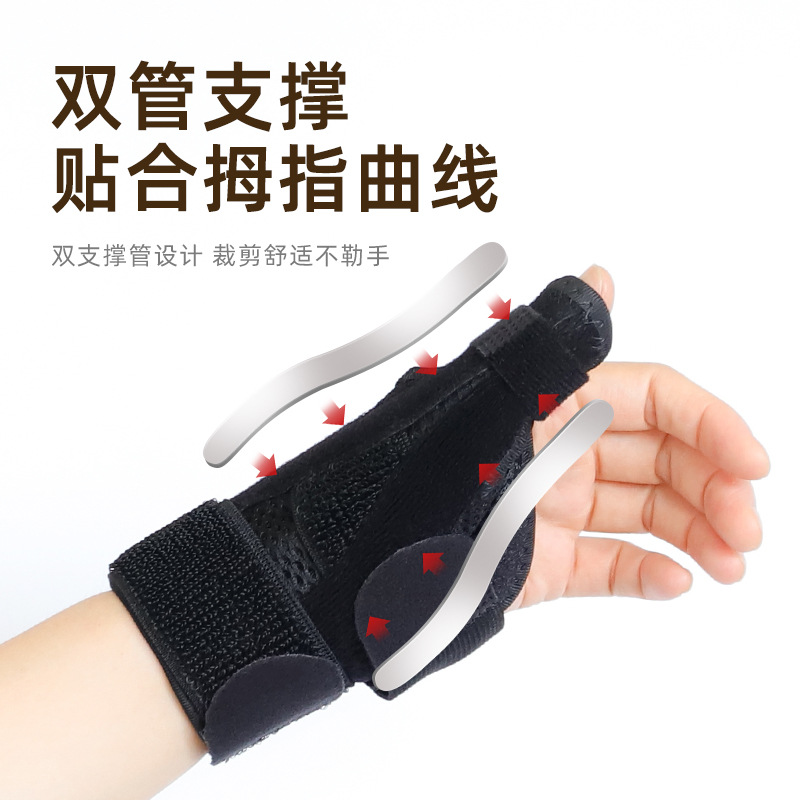 Cross-border sports hand and wrist protection breathable straps for men and women, thumb protection, wrist protection tendon sheaths, Velcro pressure gloves