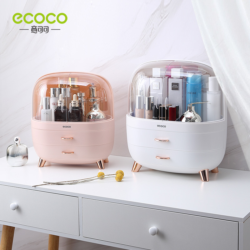 Customized cosmetics storage box, large-capacity desktop, lipstick, home dust-proof drawer, dressing table, organizing and storage rack