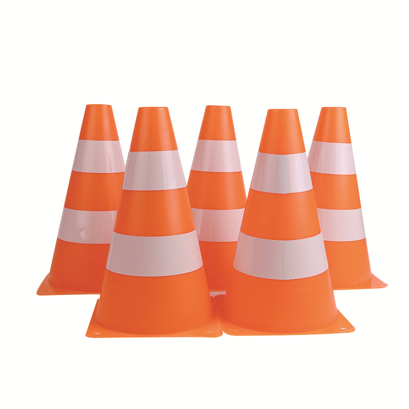 Orange traffic cone parking lock anti-collision warning conical barrier, specially designed for outdoor parking