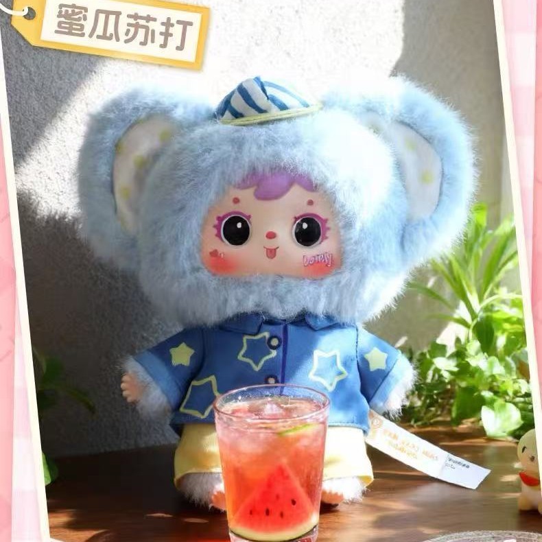 "Three Little Hairs Samuel!" Afternoon tea time blind box plush pendants, internet-famous best-selling dolls, gifts and figurines Specification image