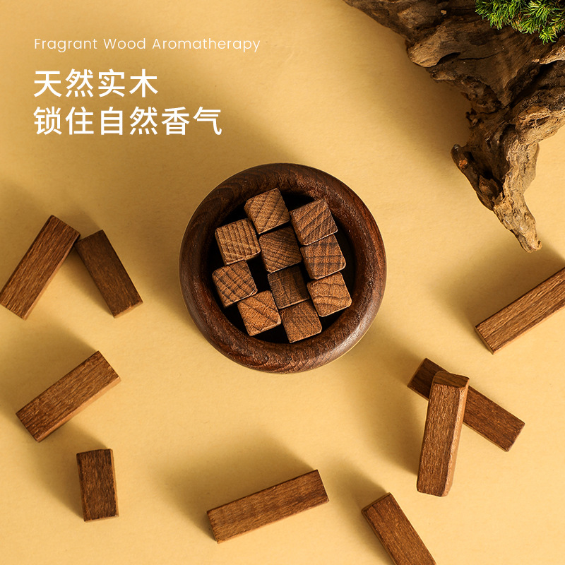 High-end diffuser wood for home bedroom and living room, walnut wood diffuser wood, essential oil for aromatherapy, flameless fragrance, gift for girls Application Scenario
