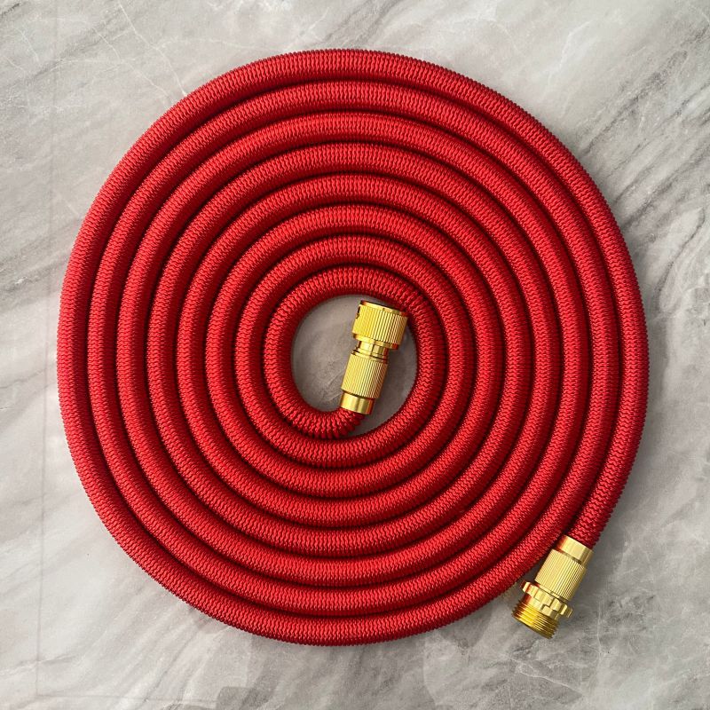 Cross-border best-selling garden water pipes, household garden hoses, high-pressure car wash water gun sets, Magic 3x telescopic water pipes details Picture