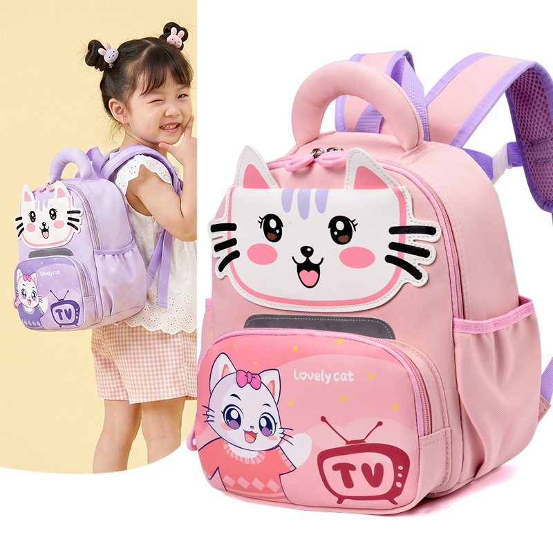 Cross border kids mochila infantil infantil niña pequeña clase dinosaurio chico bebé mochila linda mochila de viaje guardería details Picture