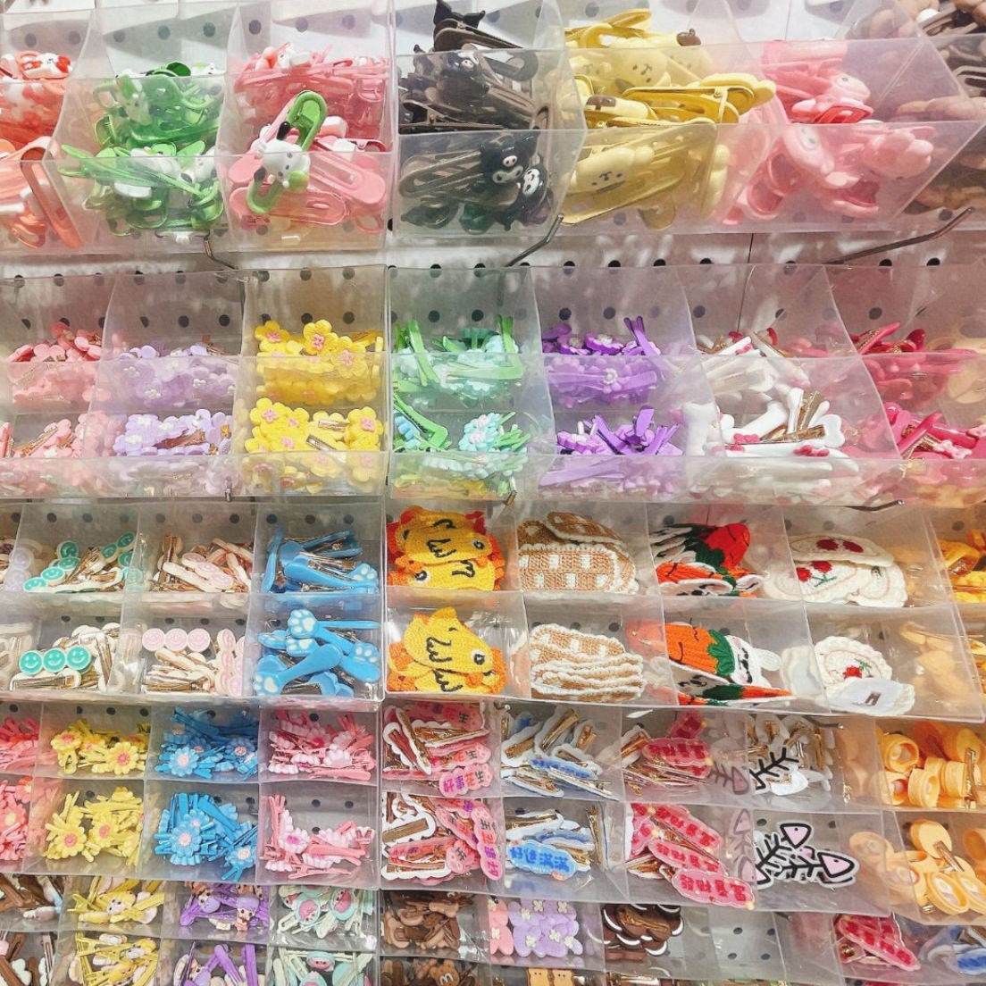 Wholesale of one-yuan hairpins for Internet celebrities, night market street stalls, hairpin accessories, small commodities for street vending, and high-quality duckbill clips and headwear Specification drawing