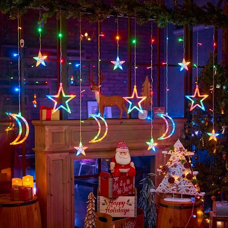 LED智能窗帘灯/圣诞灯/装饰灯/串灯/亚克力小夜灯产品图