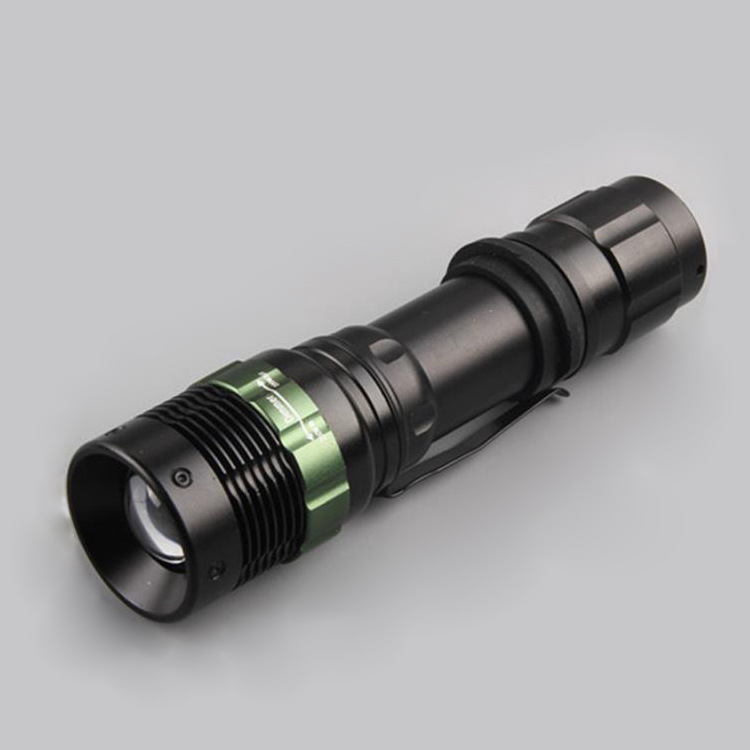Factory Wholesale Flashlight Self-Defense Led High-Power Hand Flashlight, High-Power Rechargeable Flashlight Self-Defense Flashlight