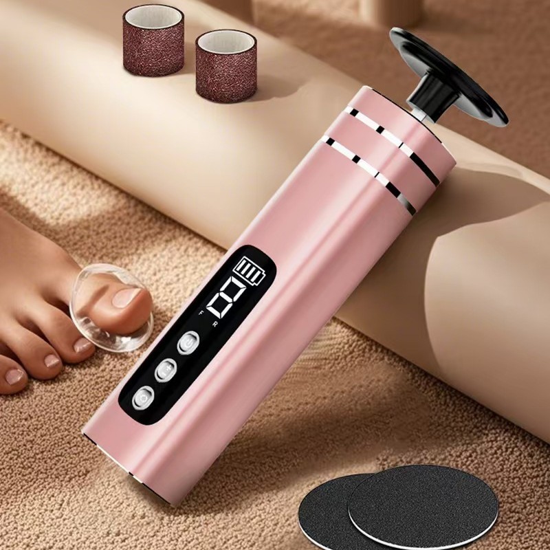 电动修脚器去脚皮死皮老茧磨脚皮神器金属机身充电耐用磨脚器磨砂