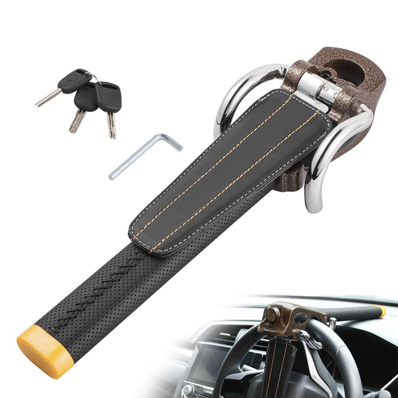 Car steering wheel lock, car safety lock, CE certified, Amazon Application Scenario