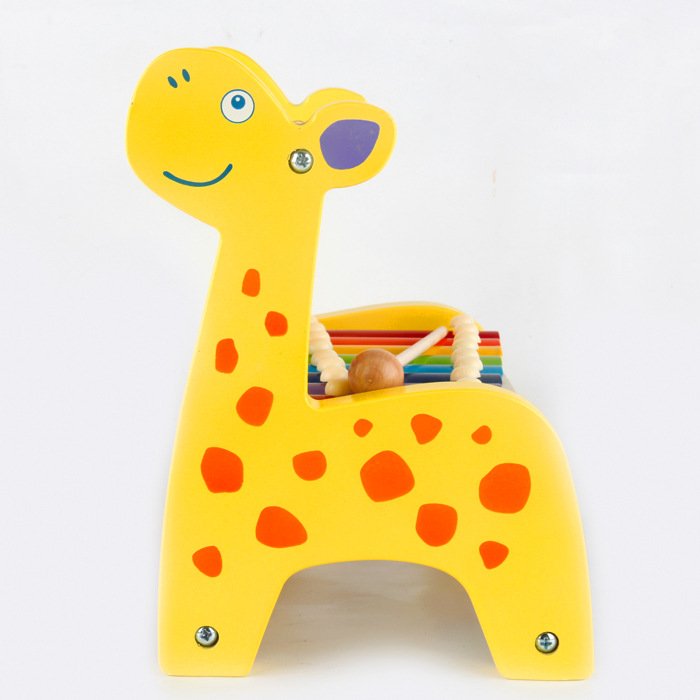 MY23 Children's Educational Toy P1.1 Wooden hand-struck xylophone Calculator Stand for Early Childhood Education Application Scenario