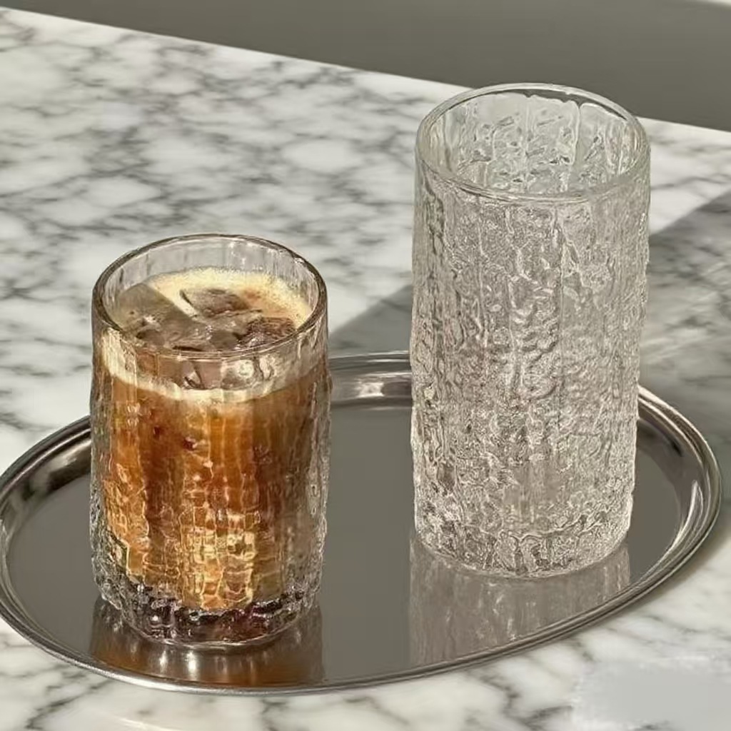 Vaso de influencertazas de café tazas de café tazas transparentes tazas con puños tazas de té rojas tazas de agua fría home office