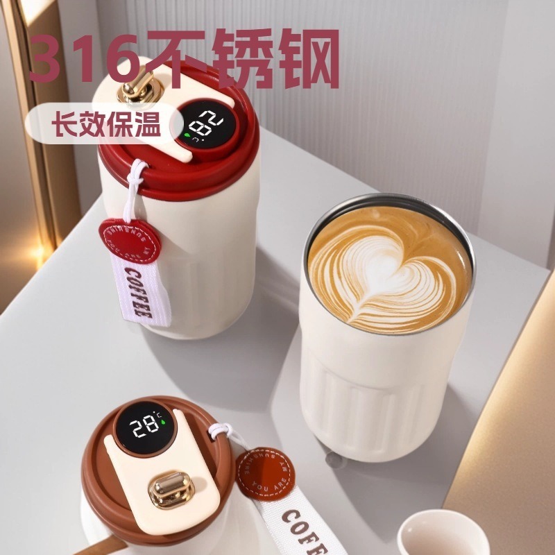保温杯/汽车杯/车载杯子/钛杯/大容量水杯不锈钢细节图