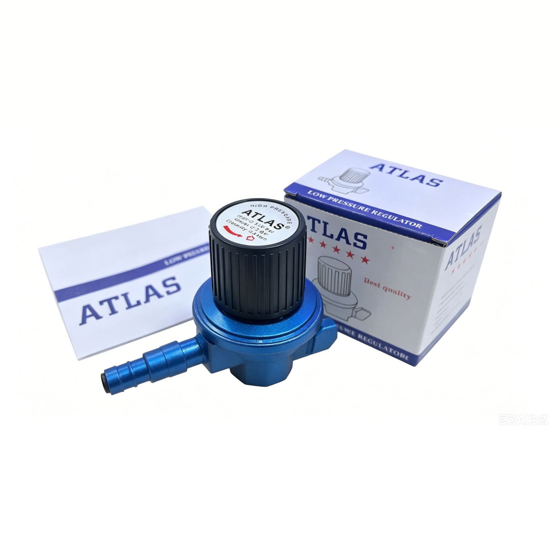 ATLAS high-pressure pressure reducing valve 20# aluminum alloy outdoor portable liquefied gas regulating valve, specially designed for foreign trade Specification image