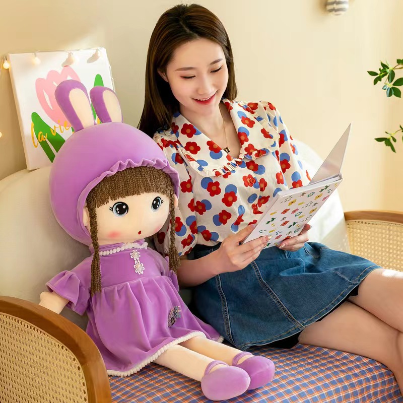 Plush toys, cute rabbit-ear sweetheart dolls, birthday gifts for Princess Feier in foreign trade, home decoration dolls Application Scenario