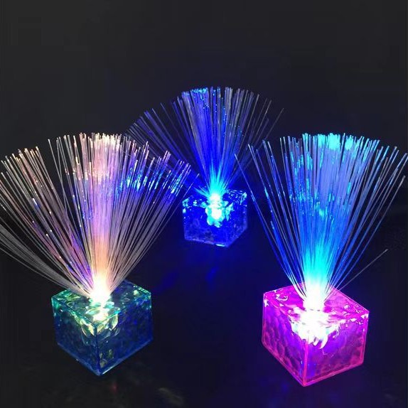 圣诞光纤彩灯树批发彩灯水立方圣诞树厂家直销细节图