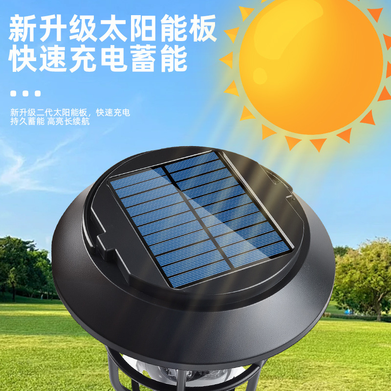 Cross-border solar wall lamps, outdoor waterproof retro garden lamps, outdoor garden atmosphere lamps, decorative lamps, hanging wall lamps Application Scenario