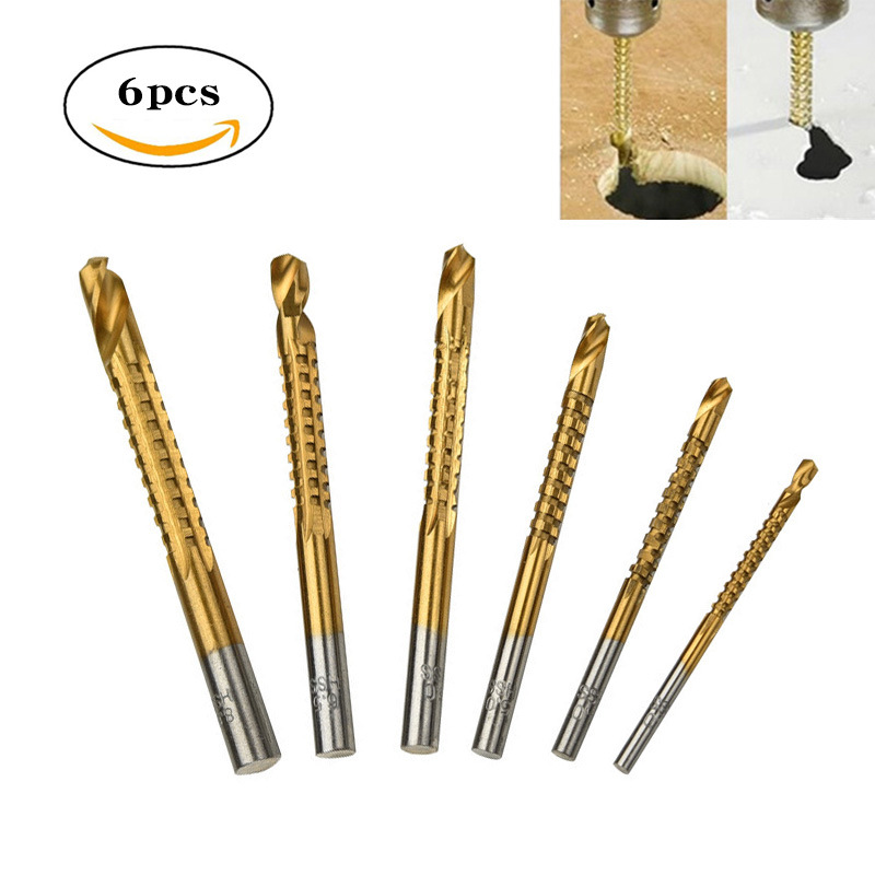 Factory direct sales of woodworking sawtooth twist drills, hand drills, drilling tools, grooving sawtooth drill bit sets, woodworking drill bits full figure