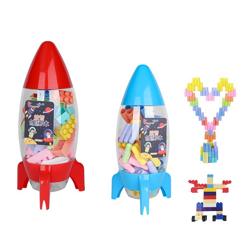 Fun children's multi-shaped freely combinable creative architectural furniture, versatile designs, brain-stimulating assembly DIY toys Application Scenario
